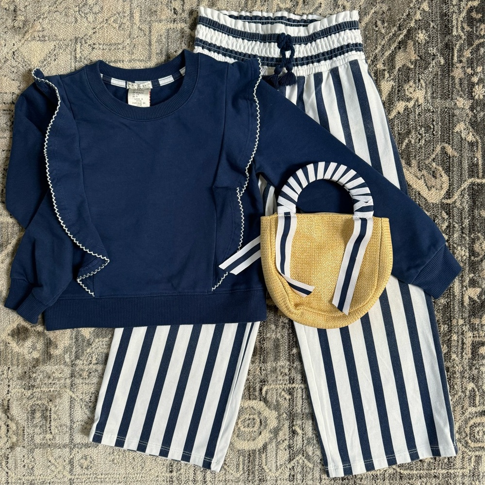 Max Studio Kids Sweater Pants and Purse Bundle
